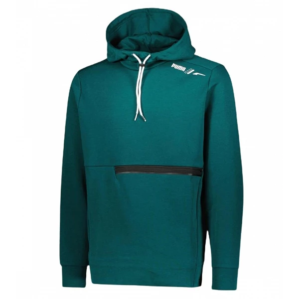 sudadera con capucha puma rad-cal hoodie dk varsity green