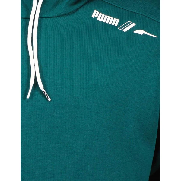 sudadera con capucha puma rad-cal hoodie dk varsity green