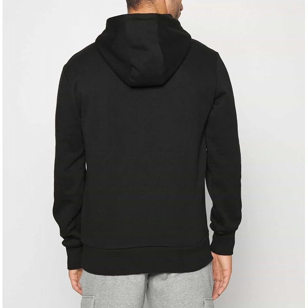 Sudadera Graphic Booster coleccion Hoops de Puma negra, modelo espalda