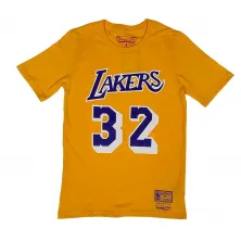 Camiseta manga corta Magic Johnson Lakers junior frontal