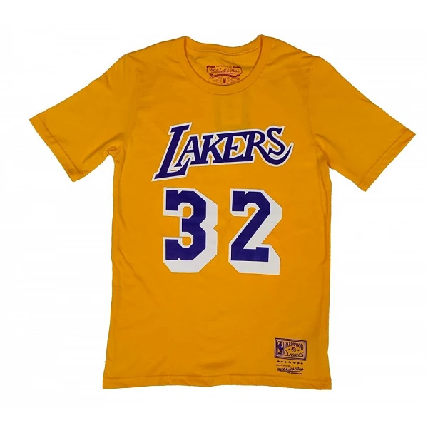 Camiseta manga corta Magic Johnson Lakers junior frontal