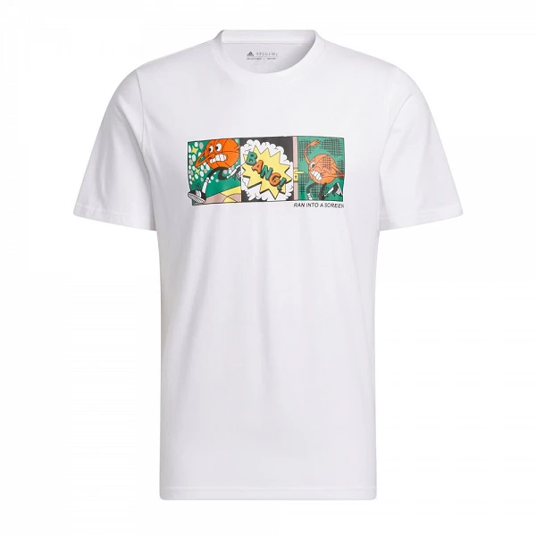 Camiseta Lil Stripe basket Graphic Adidas