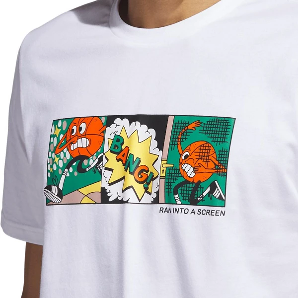 Camiseta Lil Stripe basket Graphic Adidas