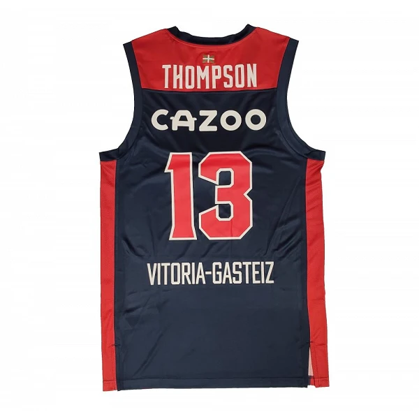 camiseta baloncesto replica oficial thompson baskonia euroliga 2023