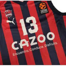 camiseta baloncesto replica oficial thompson baskonia euroliga 2023