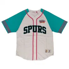 beisbolera San Antonio Spurs Mitchell and Ness NBA Practice Day