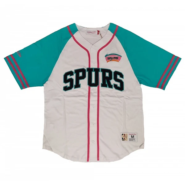 beisbolera San Antonio Spurs Mitchell and Ness NBA Practice Day