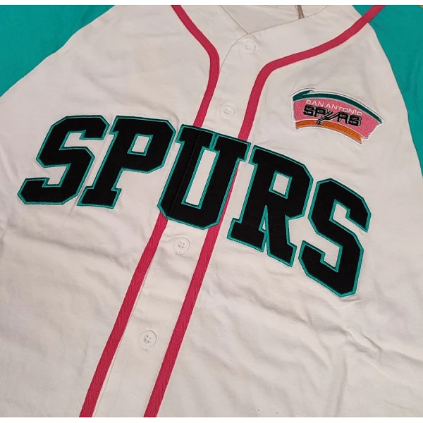 beisbolera San Antonio Spurs Mitchell and Ness NBA Practice Day