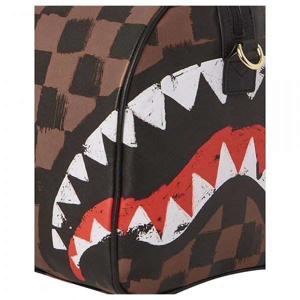 Bolsa Sprayground Shark in Paris Painted Duffle