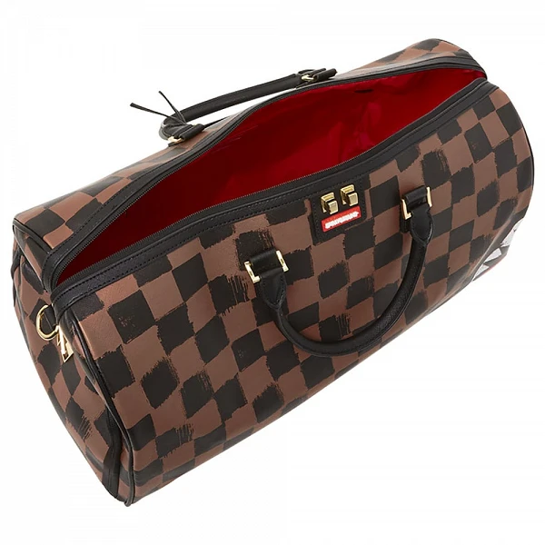 Bolsa Sprayground Shark in Paris Painted Duffle *