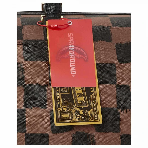 Bolsa Sprayground Shark in Paris Painted Duffle *