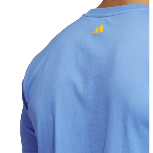 Camiseta Adidas "Lil Stripe Basketball Graphic" en azul