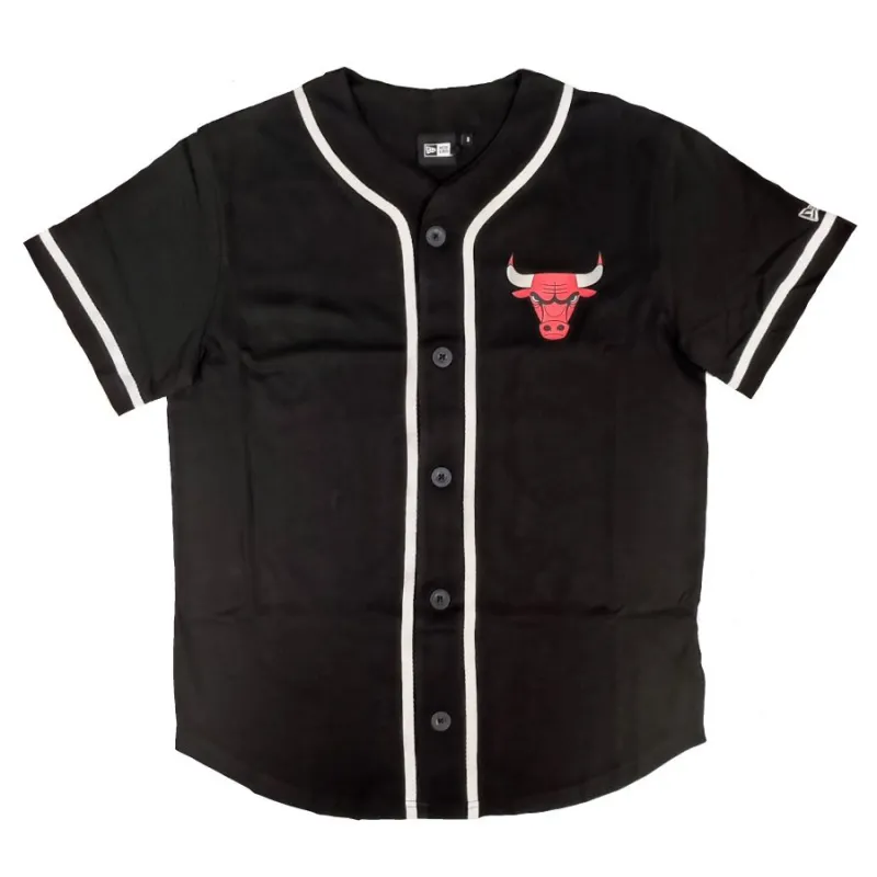 Beisbolera Chicago Bulls NBA New Era negra
