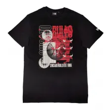 Camiseta Chicago Bulls NBA Basketball Graphic negra New Era