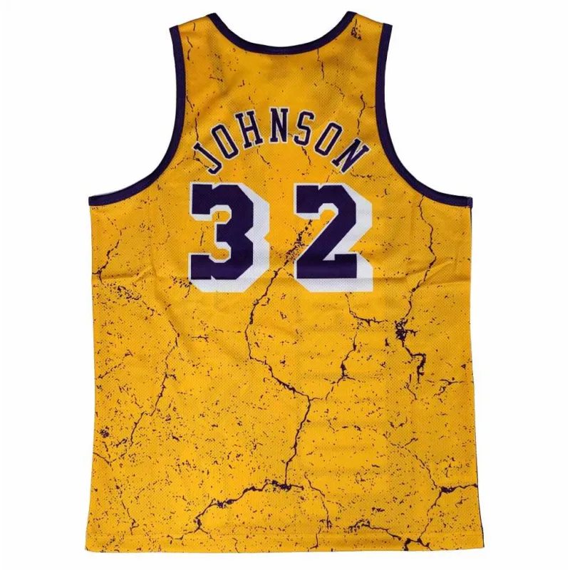Camiseta Magic Johnson NBA Player Burst ⭐️ Mitchell and Ness
