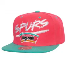Gorra plana San Antonio Spurs transcript VNTG Mitchell and Ness