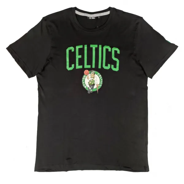 Camiseta Boston Celtics NBA de New Era en negro Camiseta Boston Celtics NBA de New Era en negro