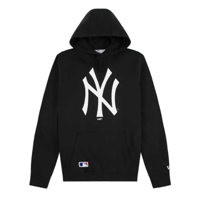 Sudadera New York Yankees con capucha en negro