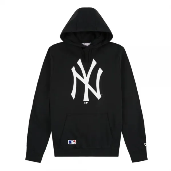 Sudadera New York Yankees con capucha en negro