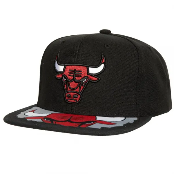 Gorra plana Chicago Bulls NBA Munch Time de Mitchell and Ness