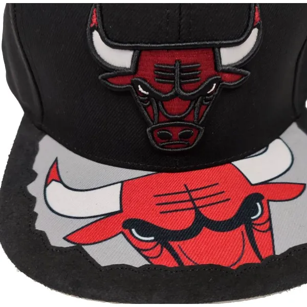 Gorra plana Chicago Bulls NBA Munch Time de Mitchell and Ness