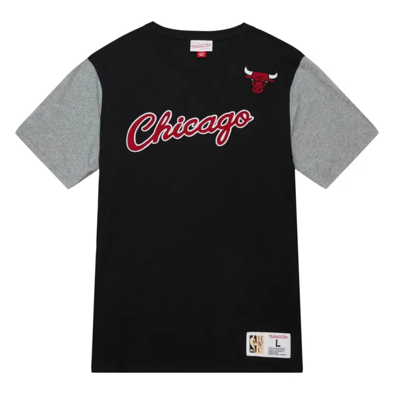Camiseta Chicago Bulls NBA Colorblocked Cotton