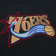 Camiseta Philadelphia 76ers NBA Colorblocked Cotton Mitchell and Ness Camiseta Philadelphia 76ers NBA Colorblocked Cotton Mitchell and Ness