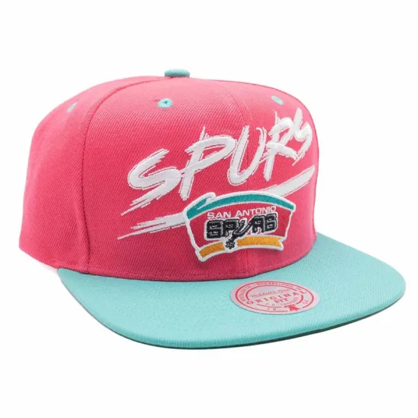 Gorra plana San Antonio Spurs transcript VNTG Mitchell and Ness