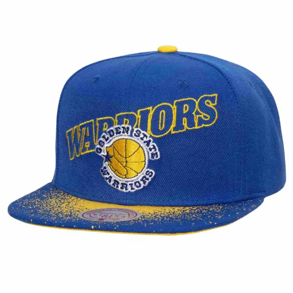 Gorra Warriors - Mitchell and Ness Spray Paint
