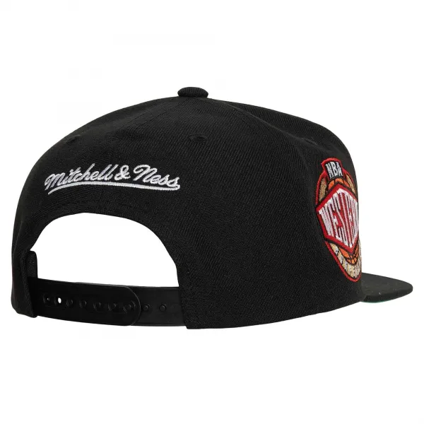 Gorra plana San Antonio Spurs "Conference Patch" - Mitchell and Ness