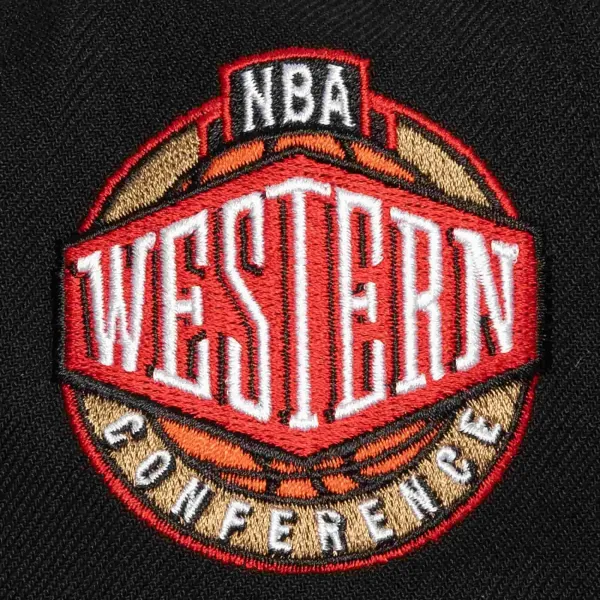 Gorra plana San Antonio Spurs "Conference Patch" - Mitchell and Ness