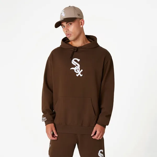 Sudadera MLB World Series Patch Chicago White Sox marrón