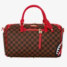 Bolsa Sprayground Mini-Duffle "Red Sharks in Paris"