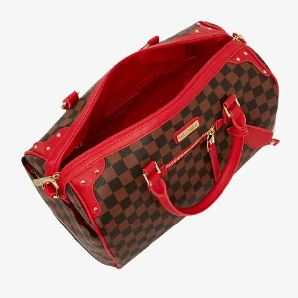 Bolsa Sprayground Mini-Duffle "Red Sharks in Paris"