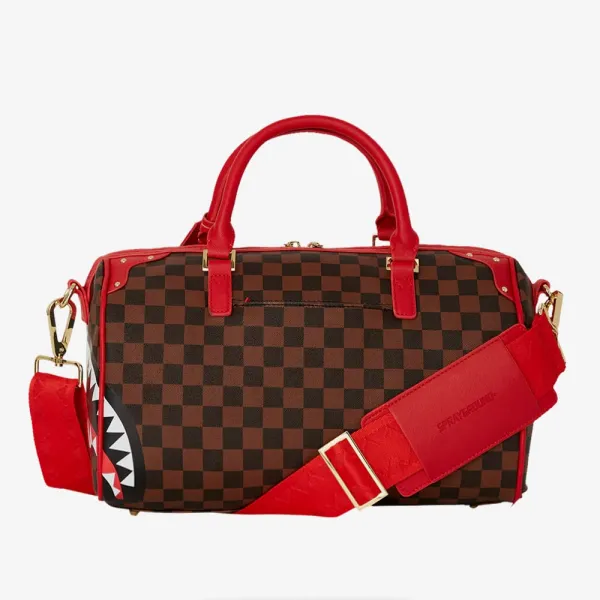 Bolsa Sprayground Mini-Duffle "Red Sharks in Paris"