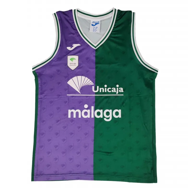 Camiseta Unicaja Malaga Baloncesto Primera Equipacion Junior