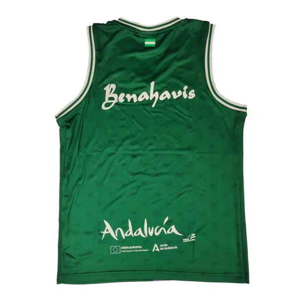 Camiseta Unicaja Malaga Baloncesto Primera Equipacion Junior