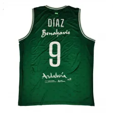 Camiseta Alberto Diaz Unicaja Malaga Baloncesto Primera Equipacion Junior 2023-24 Joma *