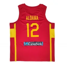 Camiseta Santiago Aldama campeonato mundial Selección Española