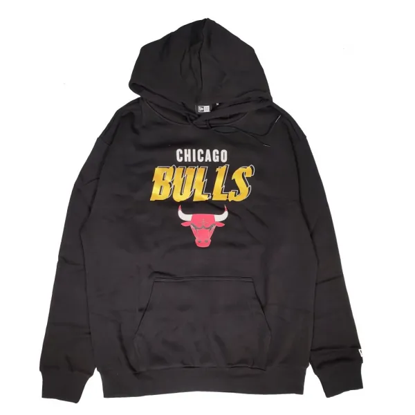 Sudadera Chicago Bulls NBA Team Script Oversized