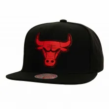 Gorra plana Chicago Bulls "Now you see me" - Mitchell and Ness negra