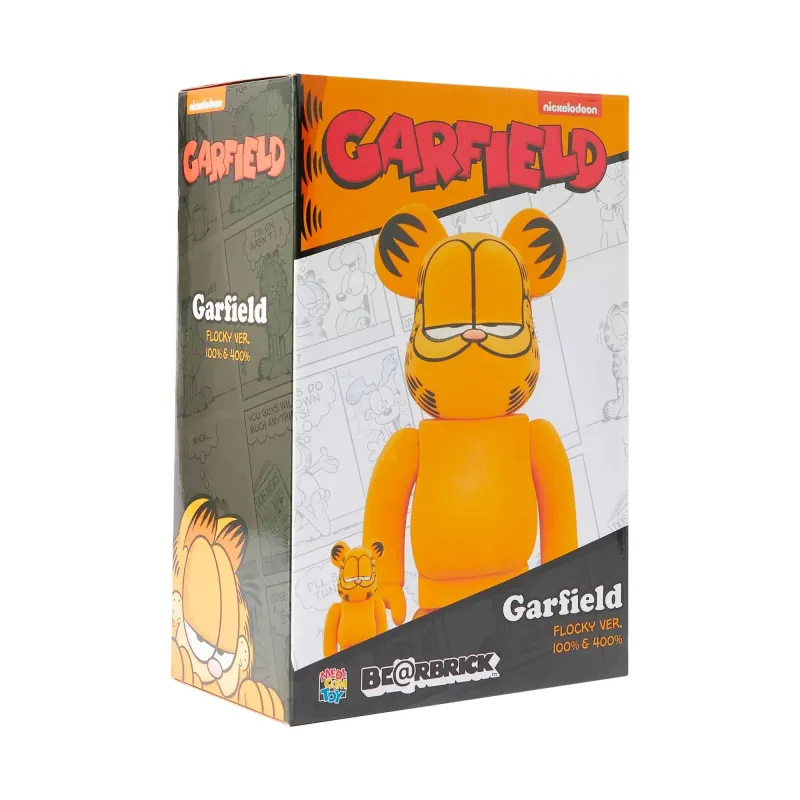 その他 BE@RBRICK - BE@RBRICK GARFIELD Flocky Ver. Bearbrick Garfield Flocky ver. 100% 400% (BE@RBRICK Garfield