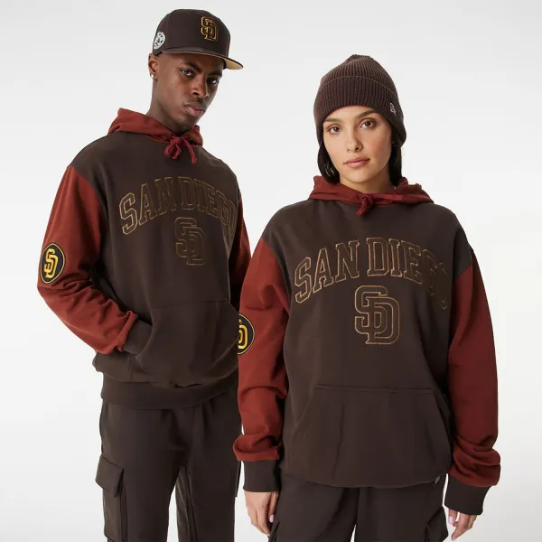 Sudadera San Diego Padres - New Era MLB Team Patch Oversized