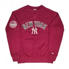 Sudadera New York Yankees granate