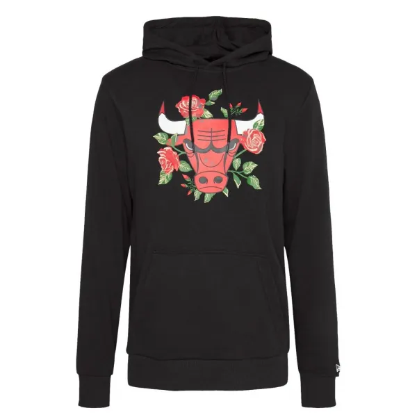 Sudadera Chicago Bulls NBA Floral Graphic frente