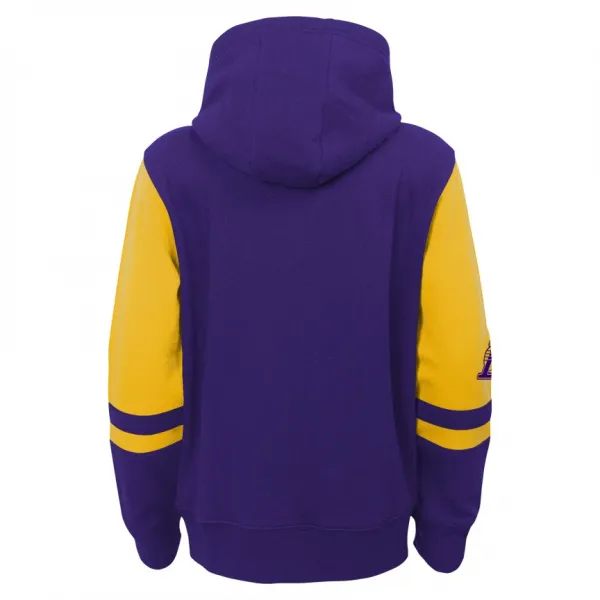 Sudadera Lakers Outerstuff - Full Zip Fleece Junior