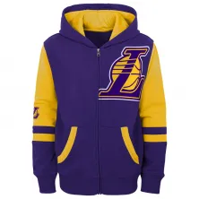 Sudadera Lakers Outerstuff - Full Zip Fleece Junior