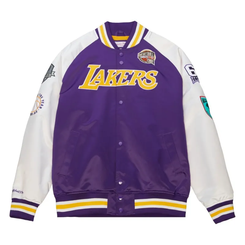 Chaqueta Pau Gasol NBA Hall Of Fame Satin Jacket