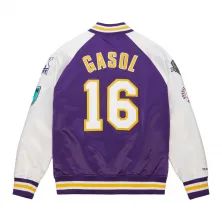 Chaqueta Pau Gasol NBA Hall Of Fame Satin Jacket