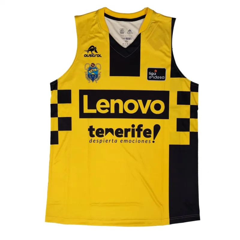 Camiseta Club Baloncesto Canarias Lenovo Tenerife ACB 2024